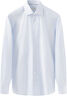 Slim Fit Light Blue Solid Elevated Twill Shirt