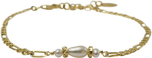Milana Pearl Bracelet - Gold