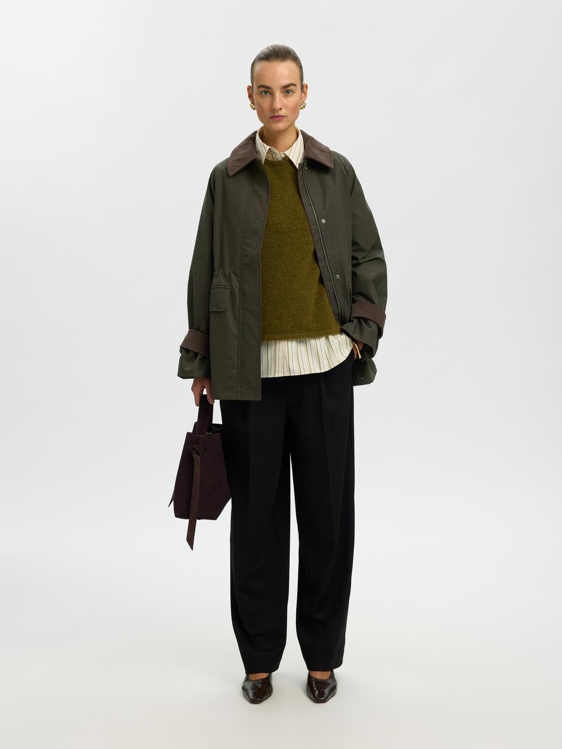 Slwwilma Waxed Jacket Noos