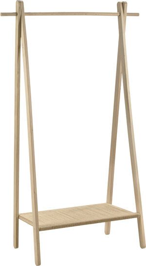 Tøjstativ 92x39x153 cm White washed Eg