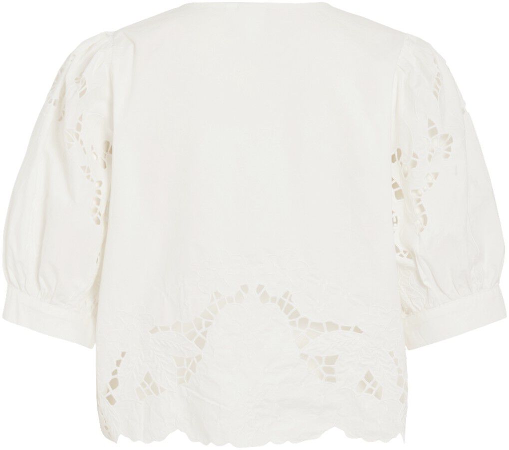 ROUSCARLET 2/4 O-NECK TOP