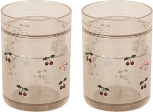 2 PACK GLITTER CUPS