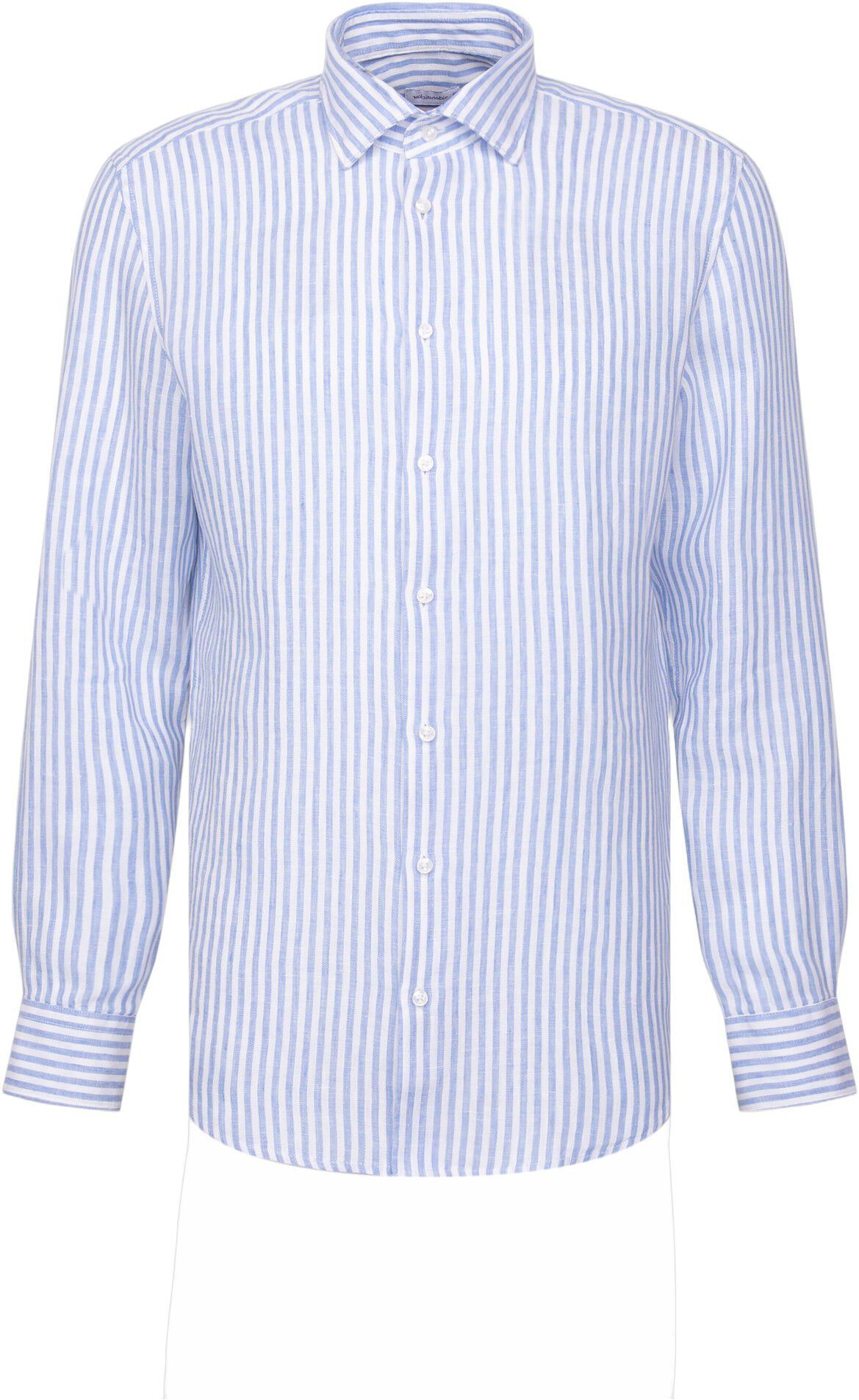 Linen shirt Slim 1/1 Kent-Collar Stripes