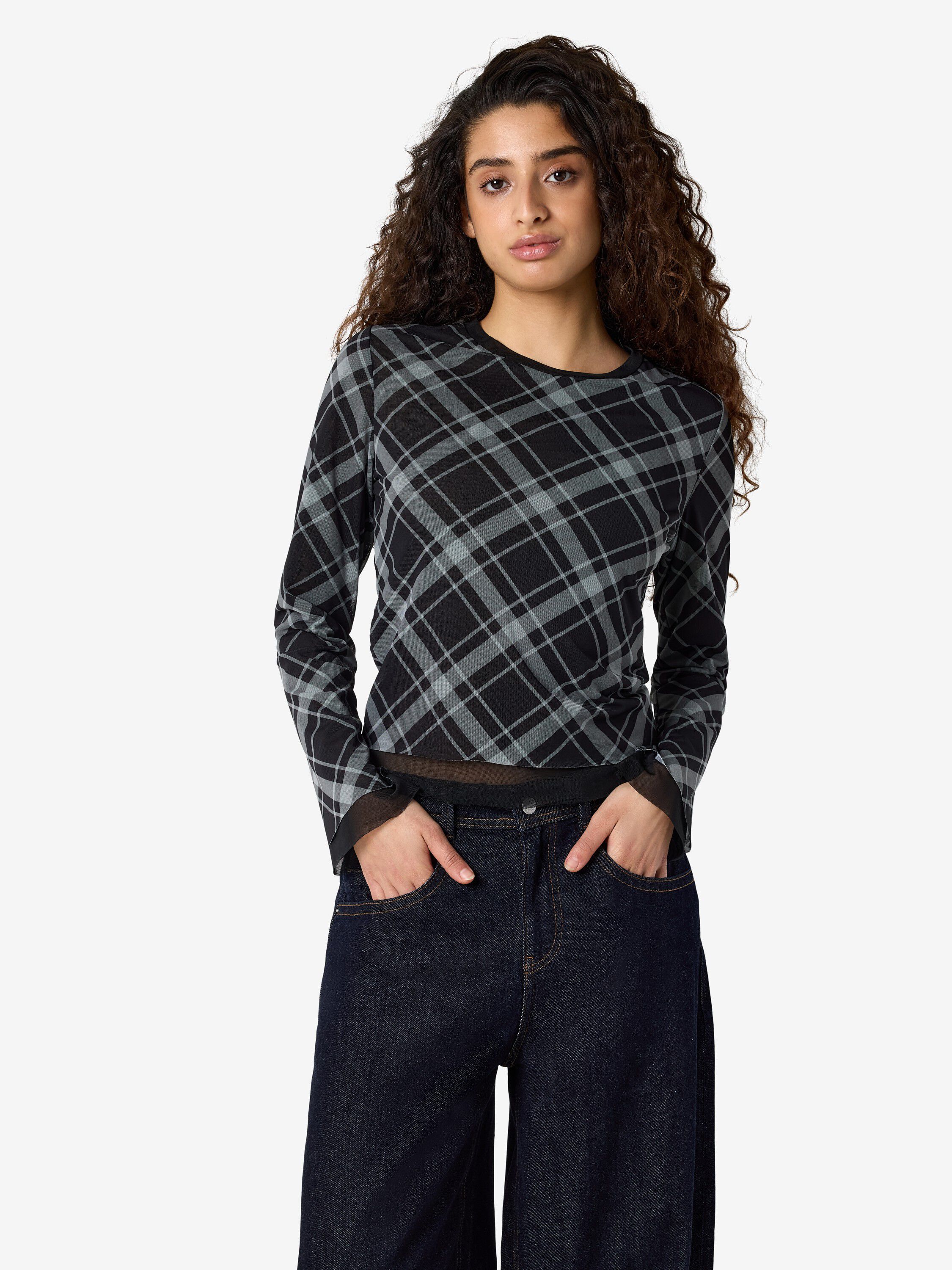 Nmjudith L/S Double Layer Top Jrs