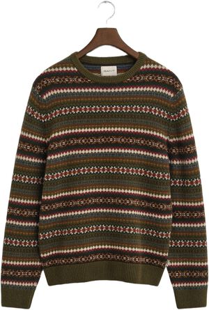 FAIR ISLE C-NECK