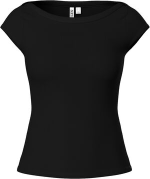 PCSOF C/S BOATNECK TOP JRS DM