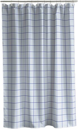 Badeforhæng 180x200 Vista Linen blue