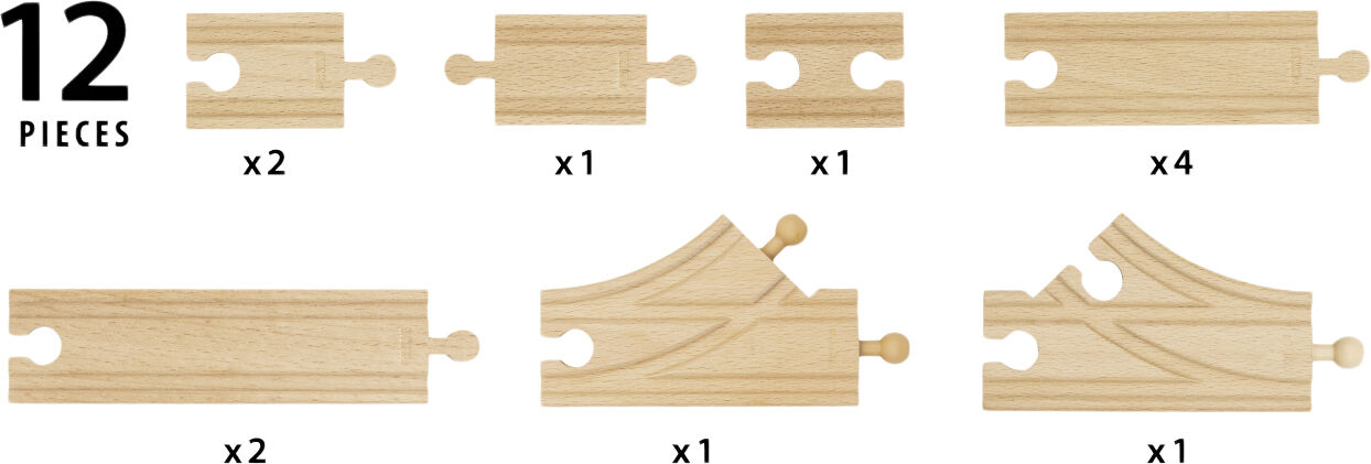 Brio Startpakke skinner