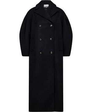 Peacoat Wool Long Coat