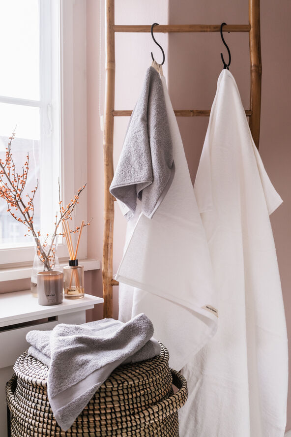 New frotté white håndklæde