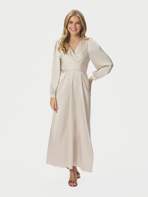 Bretti Heavy Sateen Dress