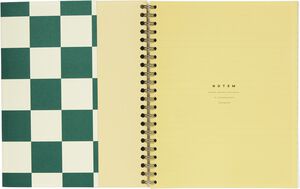 NELA notebook - Medium, Green check