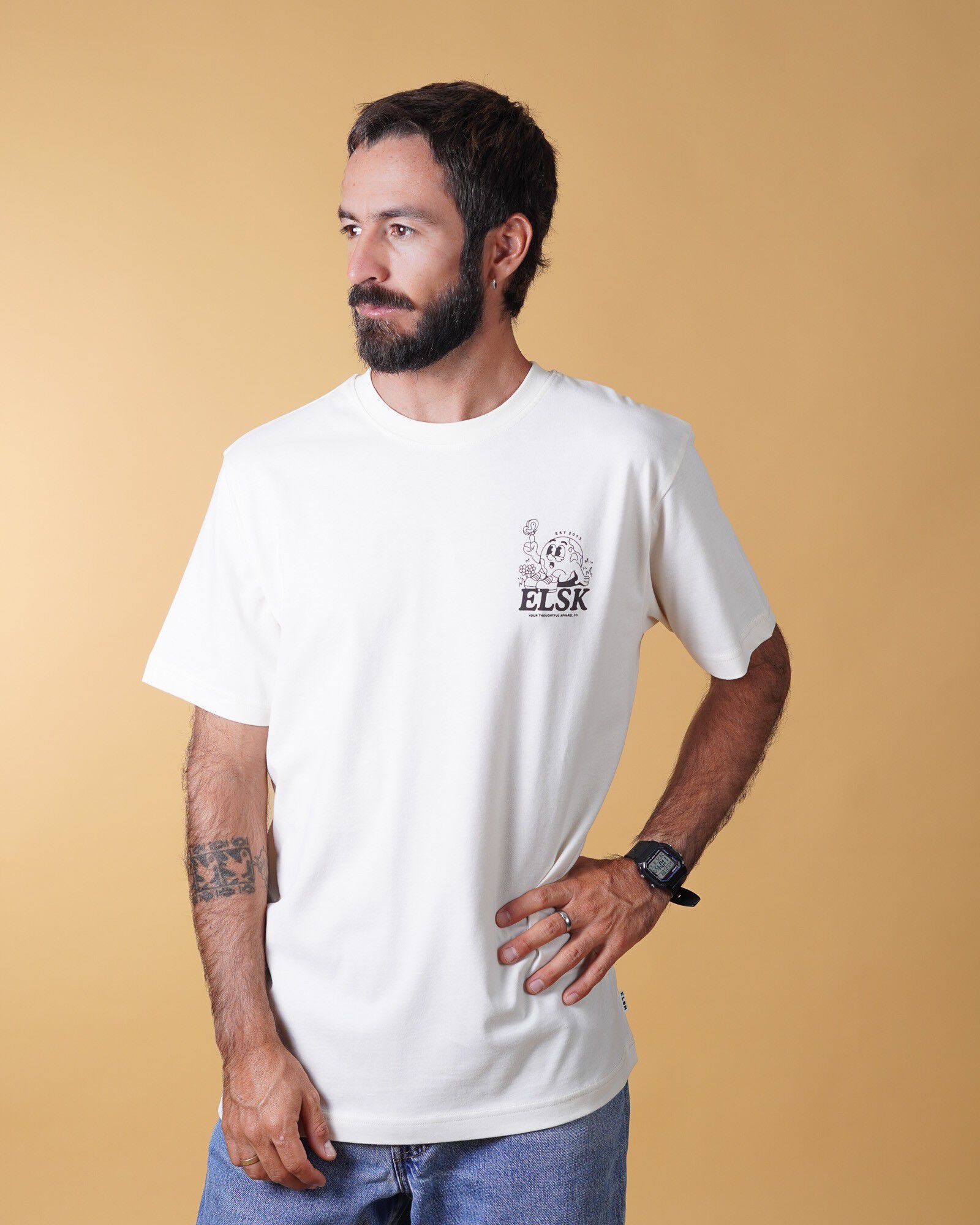 HARMONY CH MEN'S BRUSHED T-SHIRT
