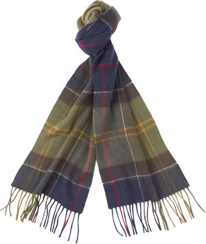 Barbour Tartan Cashmere Scarf