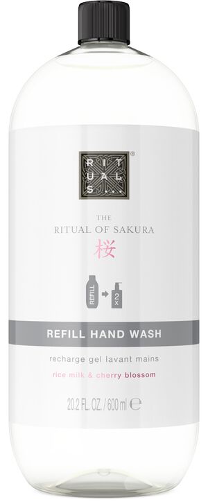 The Ritual of Sakura Hand Wash Refill 600ml