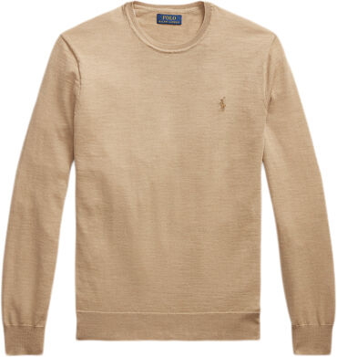 Slim Fit Washable Wool Crewneck Sweater