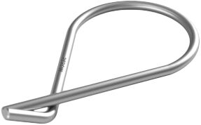 Key Ring, Stainless Steel, &Oslash;3,8