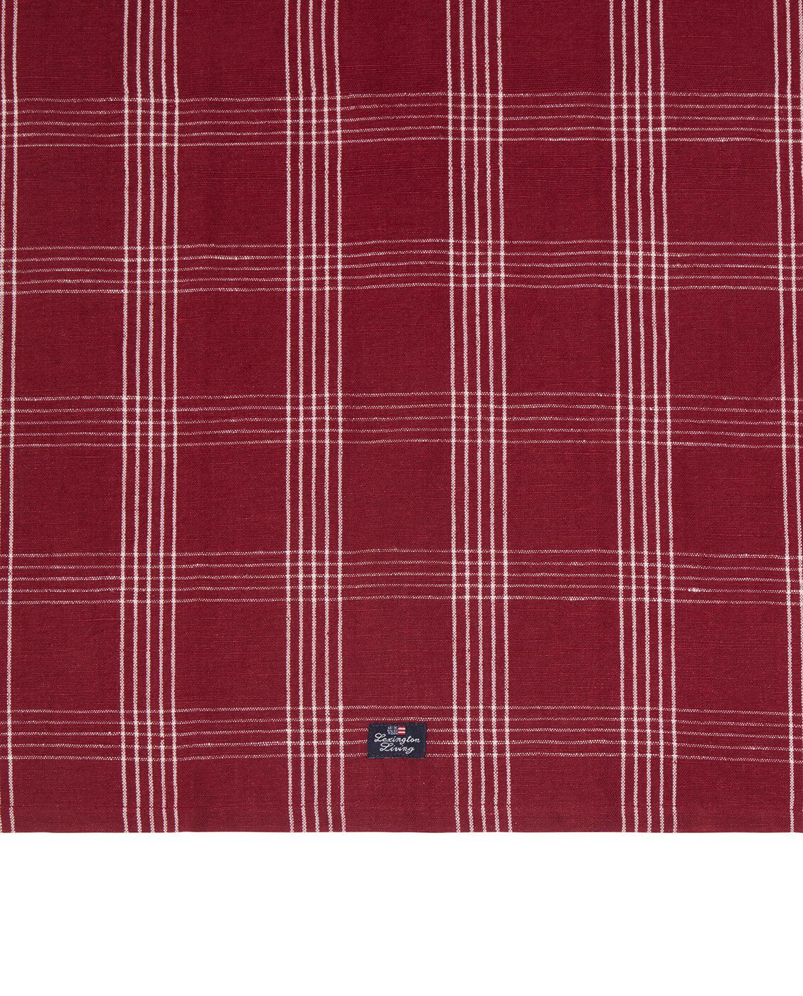 Checked Linen/Cotton Kitchen Towel