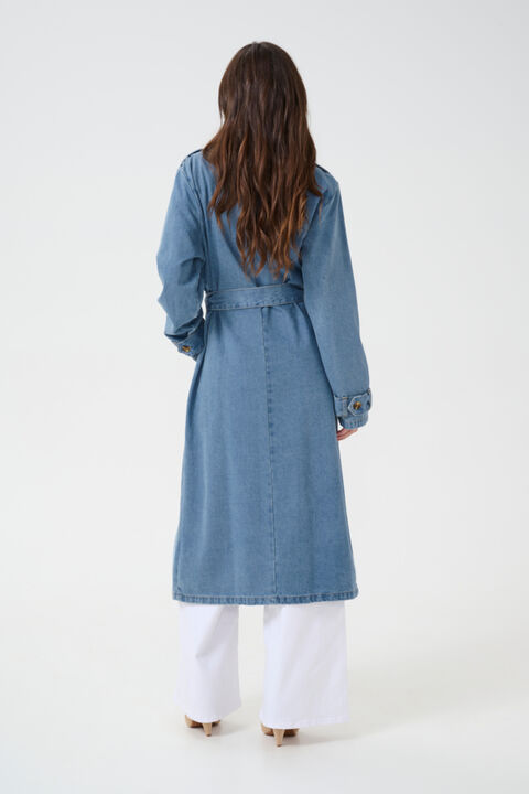 CRMika Denim Trenchcoat