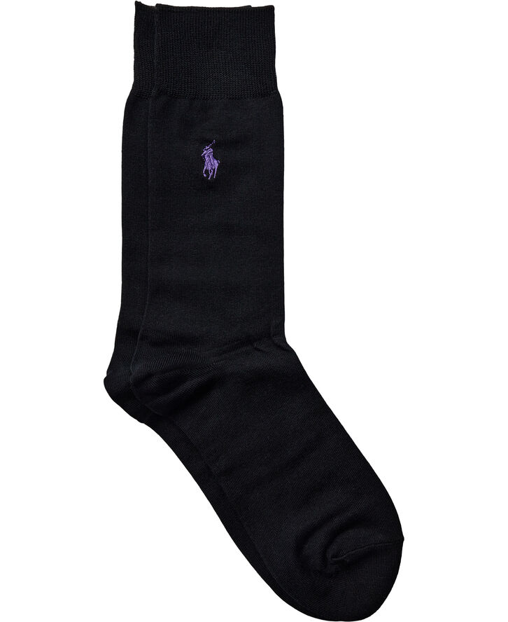 Pony Flat-Knit Trouser Socks