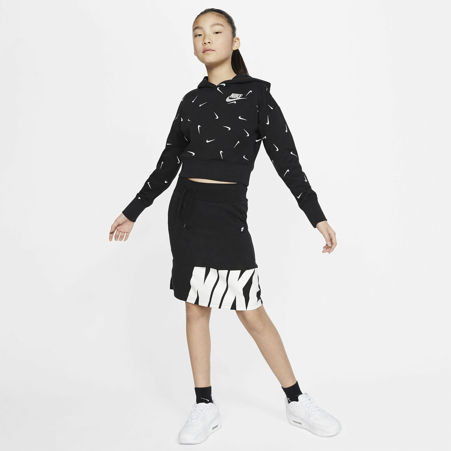 Sportswear Cropped French Terry H&aelig;ttetr&oslash;je