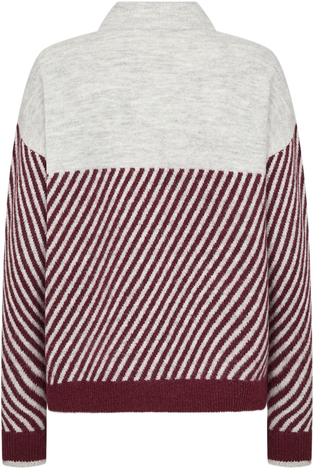 SC-NESSIE STRIPE 71 Pullover Bordeaux