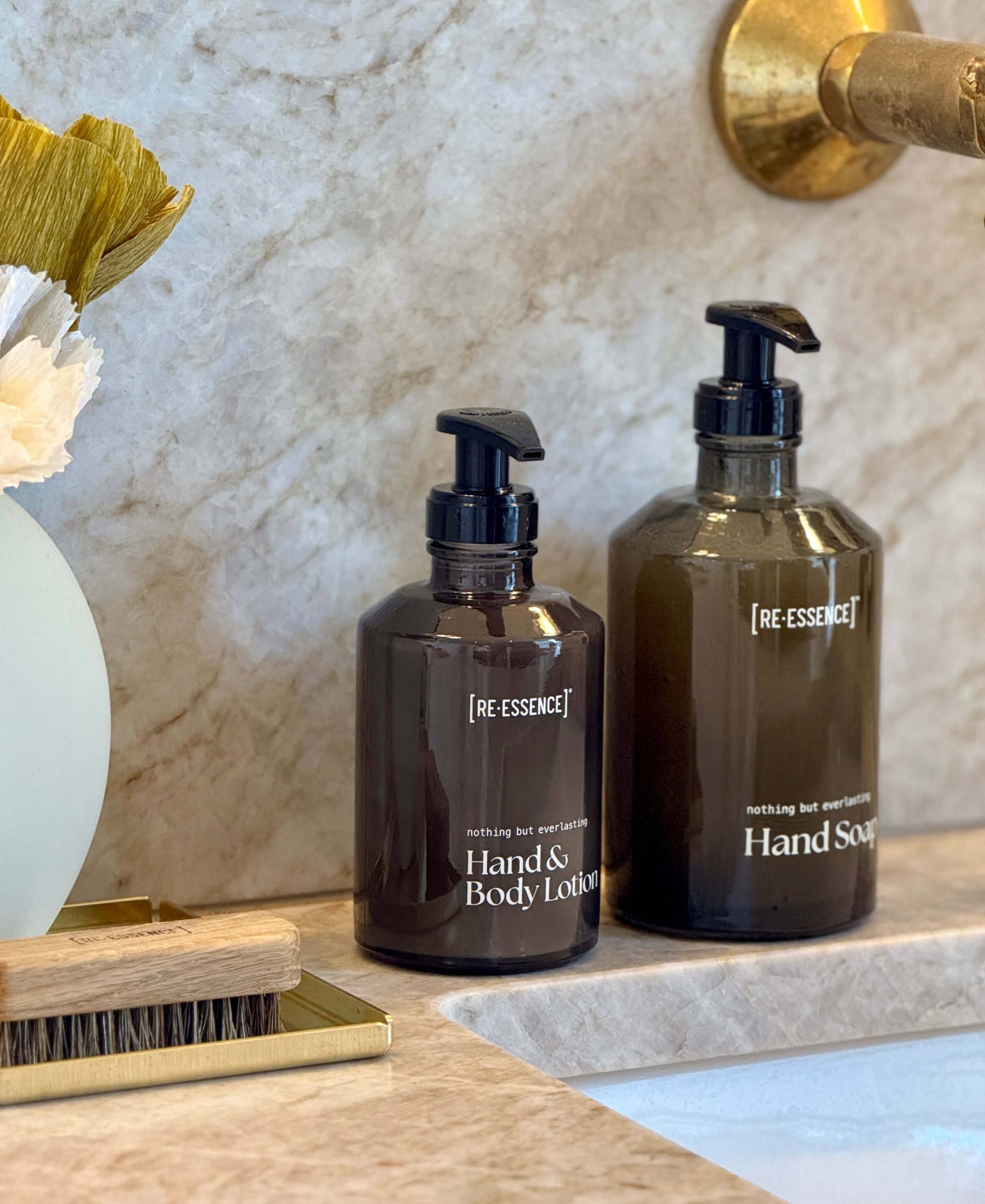 Gave s&aelig;t H&aring;nds&aelig;be + Lotion (Lavendel/Fyrren&aring;l)