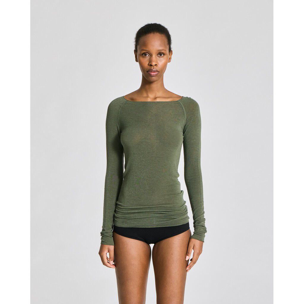 Amalie L/S Wool Top
