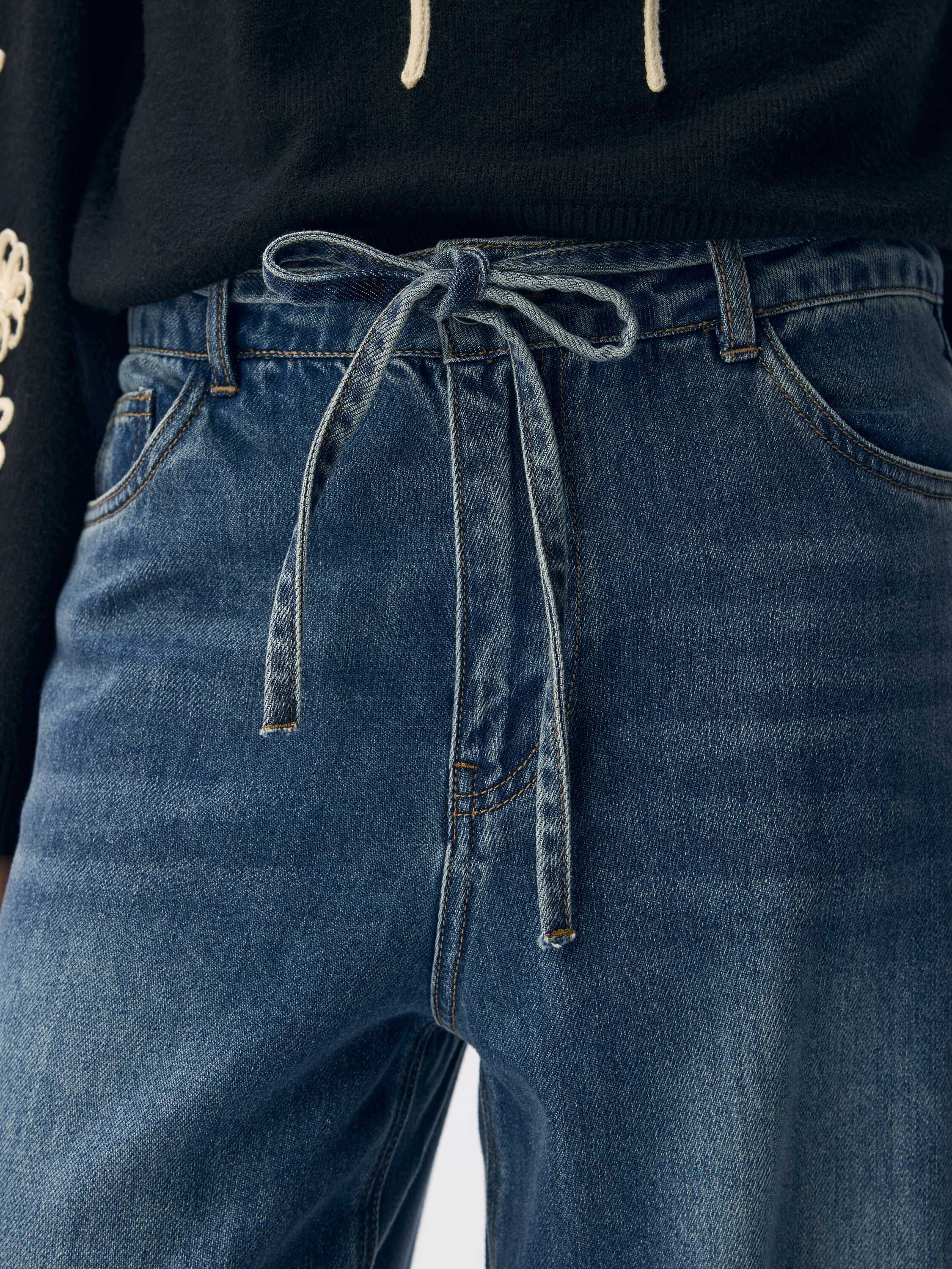 OBJROSIE MW WIDE JEANS NOOS