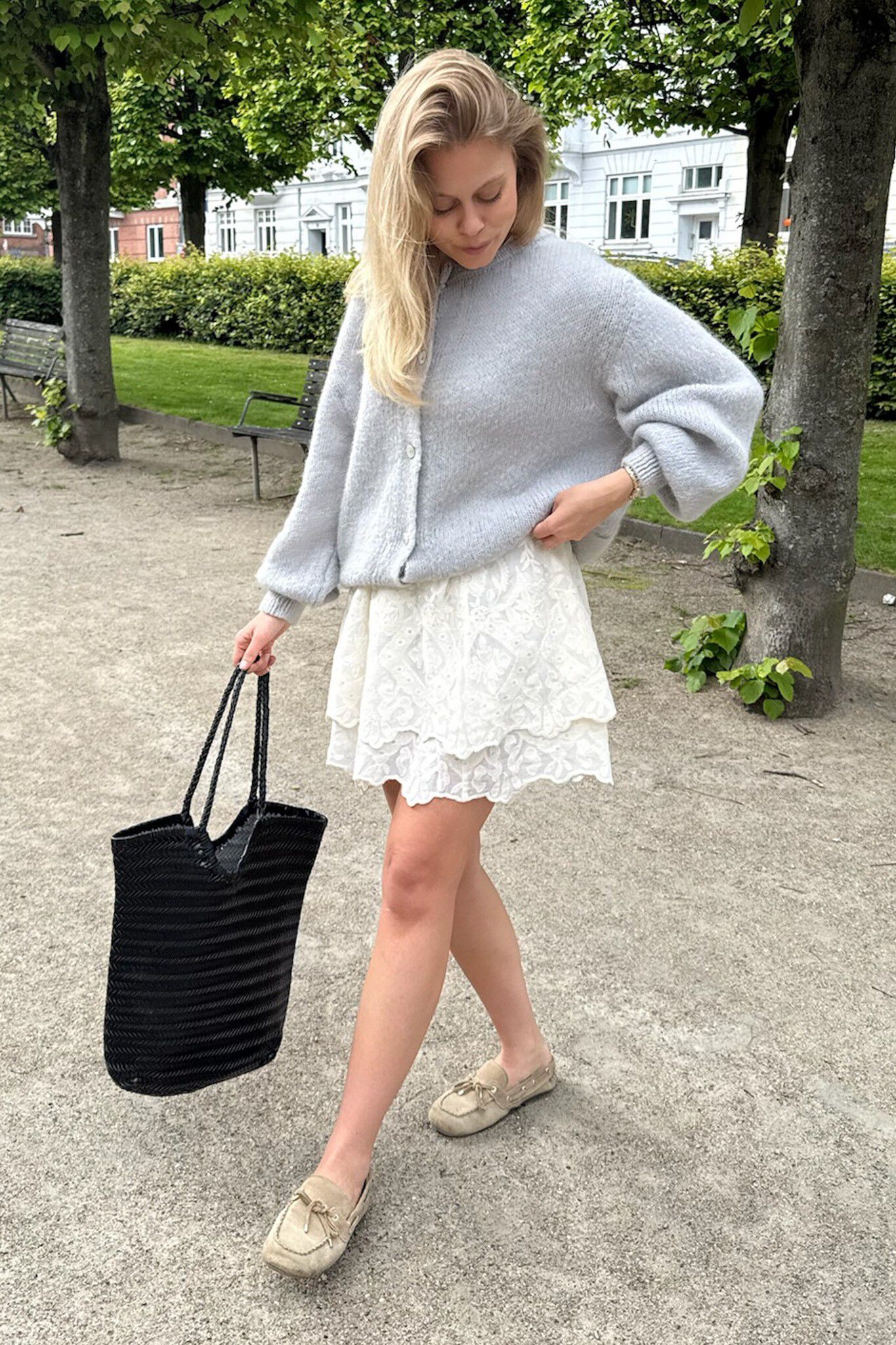 EllinorIC Lace Mini Skirt