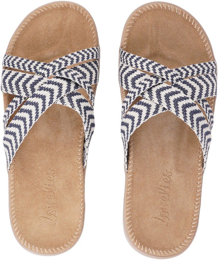 THALIA - SUEDE SOLE AND COTTON STRAPS