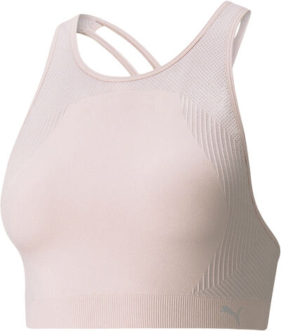 Long Line Seamless Low Impack Sports Bh