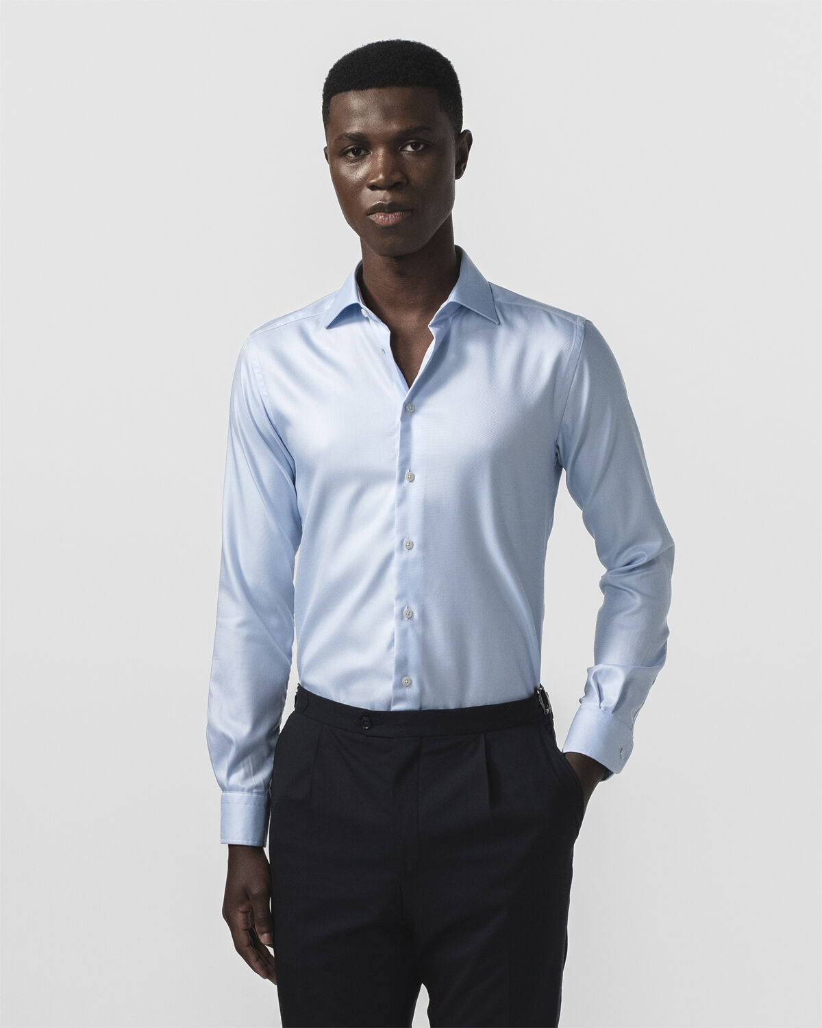The CEO 4. 0 | Light blue | Slim fit