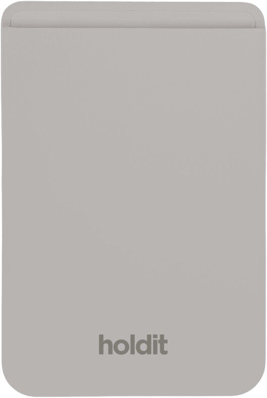 Card Holder Silicone, Magsafe Compatible Wool Gray