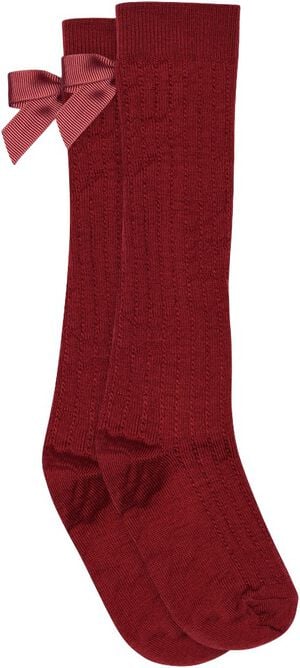 Vita knee socks - bow