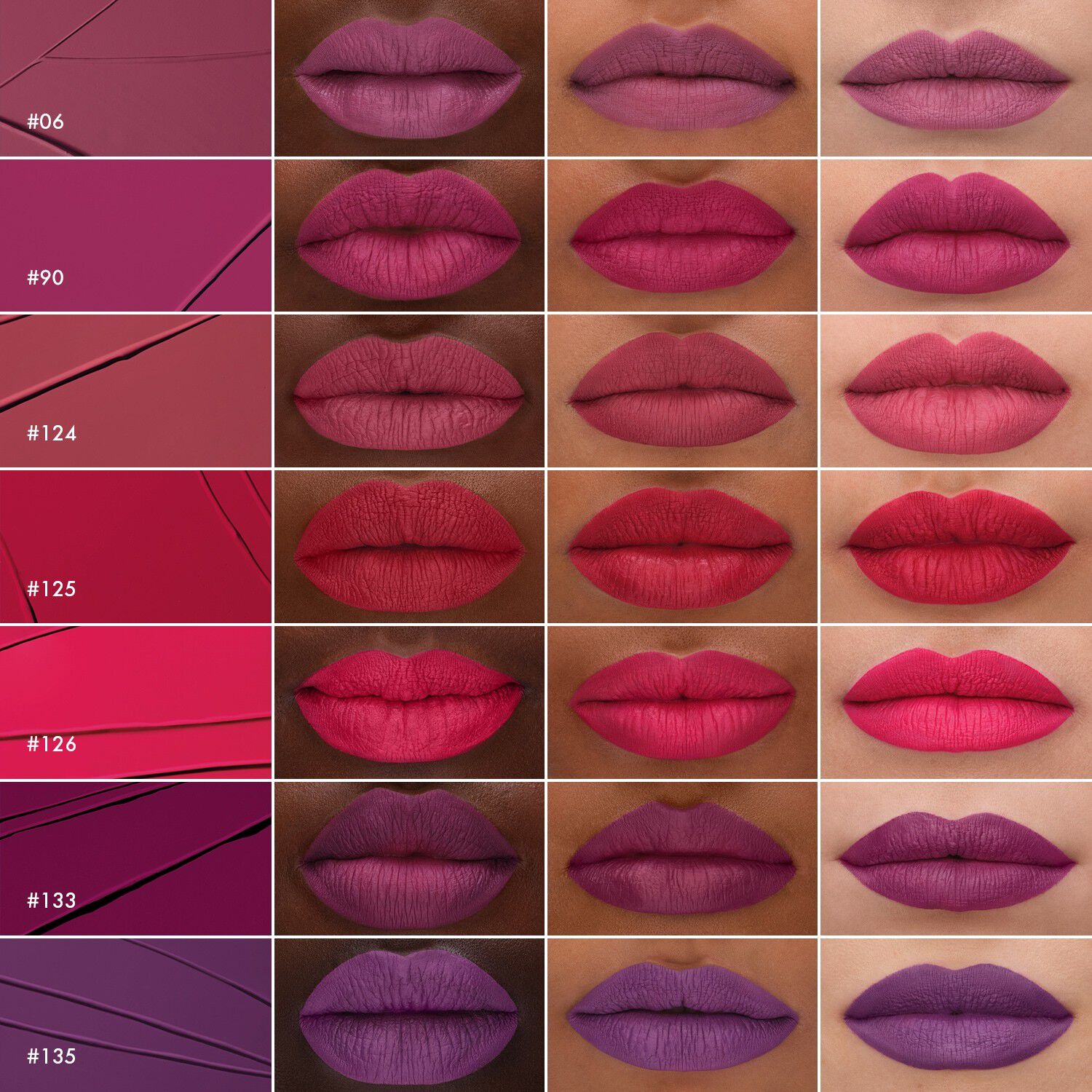 Cream Lip Stain - Matte Liquid Lipstick - Mat flydende l&aelig;bestift