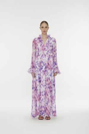 Chiffon Maxi Flowy Dress