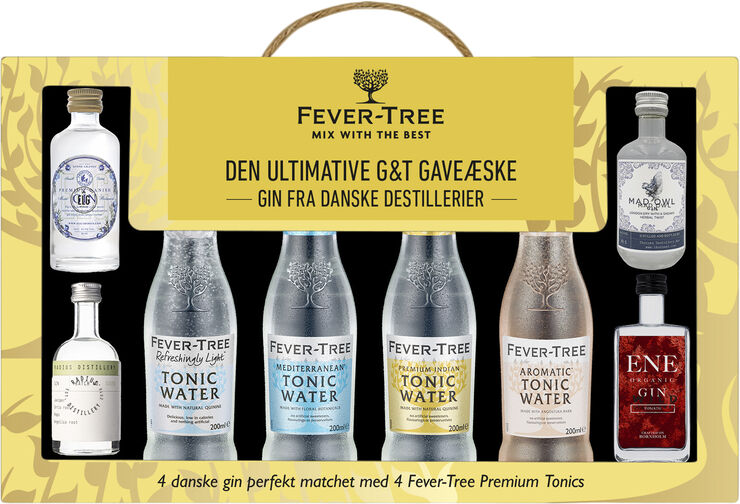 Den Ultimative Fever-Tree G&T Gaveæske - Limited Edition|Danske Gin fra Fever-Tree | 269.00 | Magasin.dk
