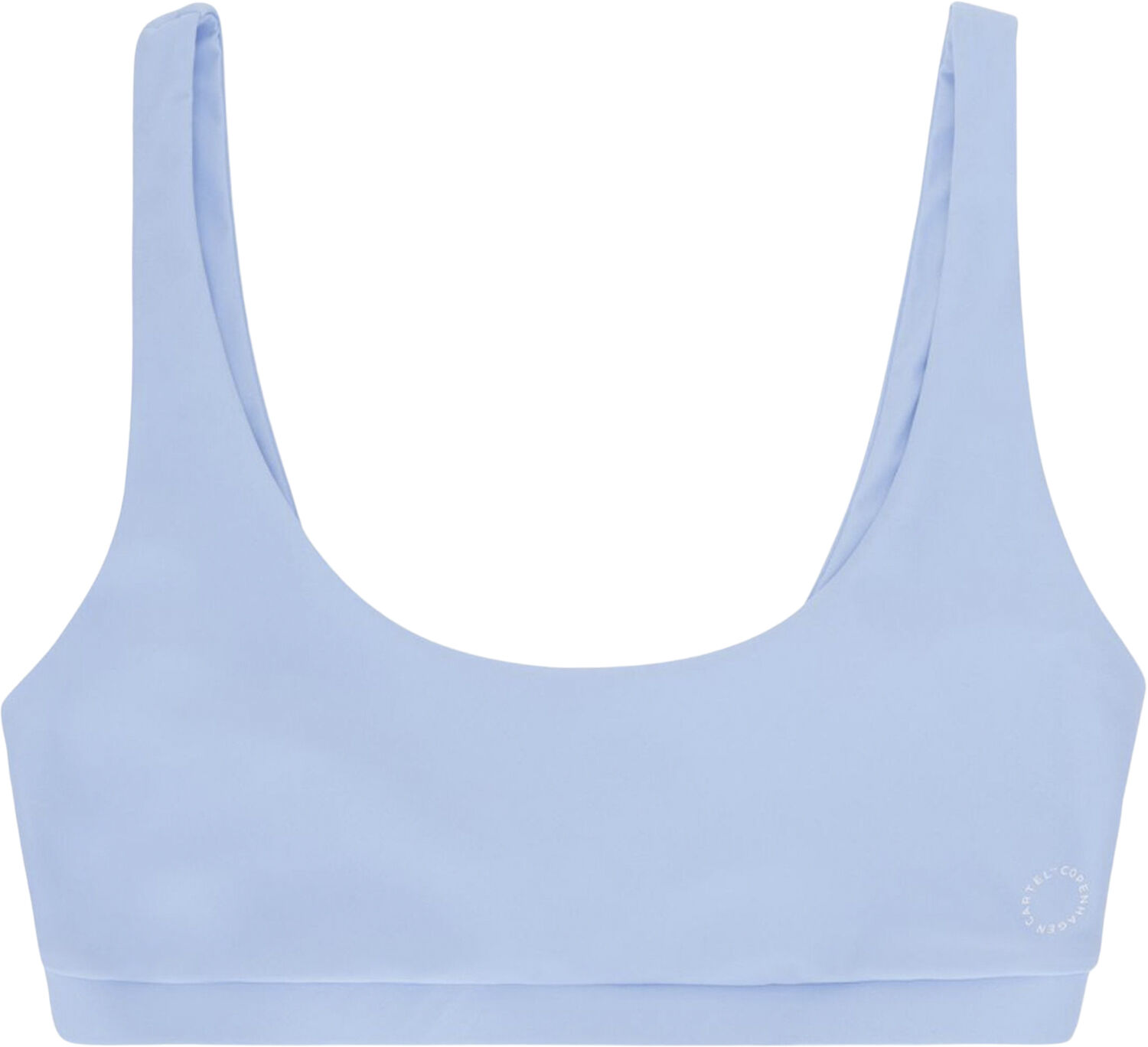 Agung sporty bikini top - Cartel Blue