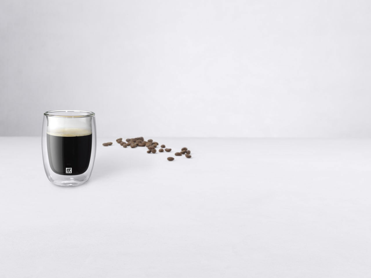 Sorrento Kaffeglas s&aelig;t, 2 stk