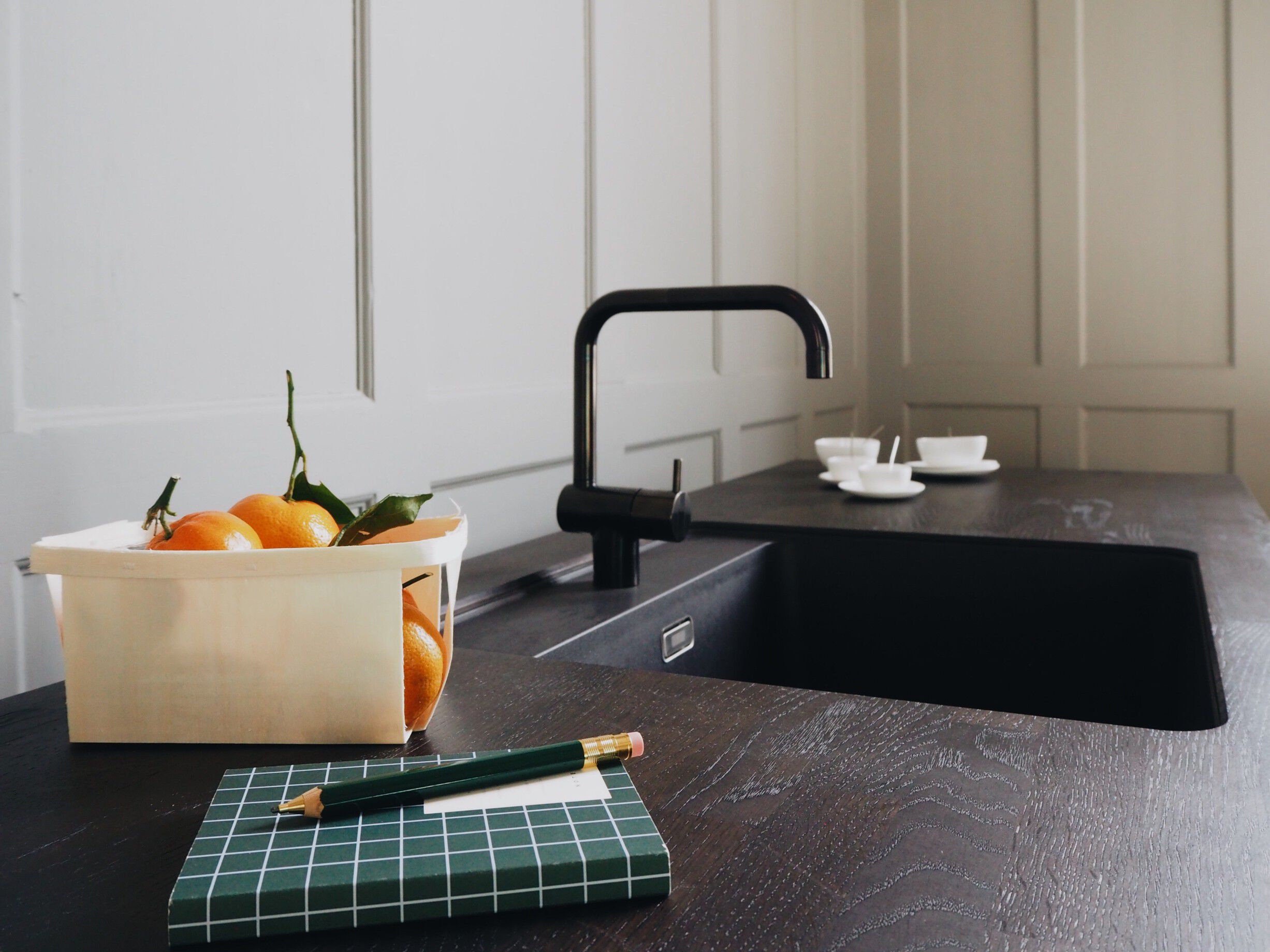 UMA notebook, flat lay binding