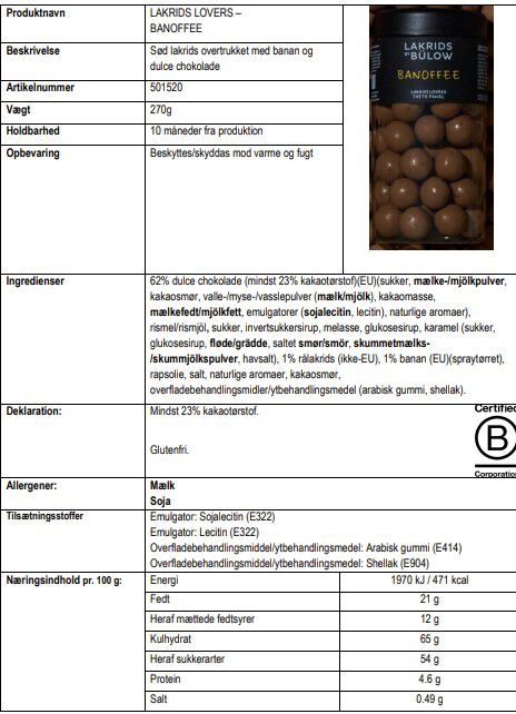 LLL REGULAR BANOFFEE