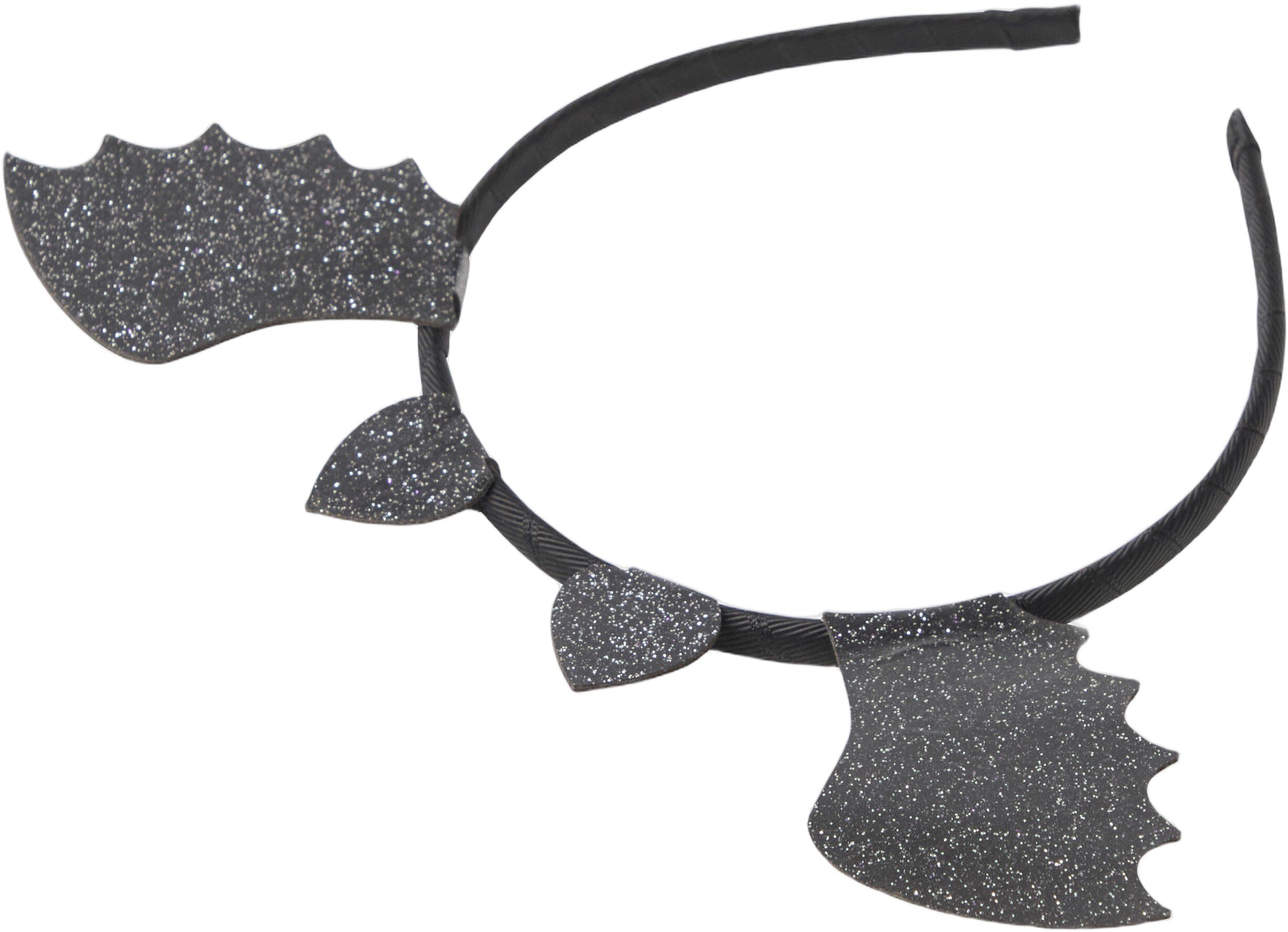 Diadem halloween glitter baty