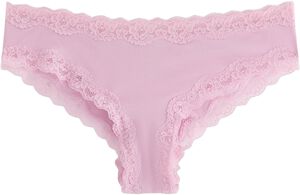 Brazilian cut briefs with low waist