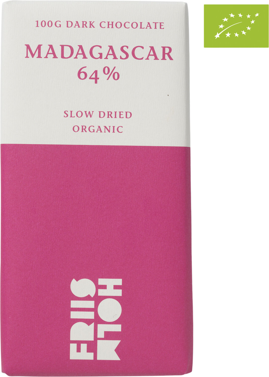 Madagascar Slow Dried 64 %, 100 g, &oslash;kologisk