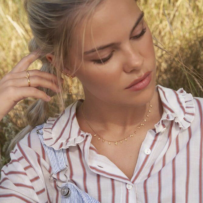 Jungle Vine Sparkle Necklace