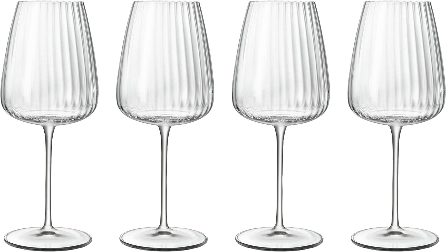 Hvidvinsglas chardonnay Optica 55 cl 4 stk.