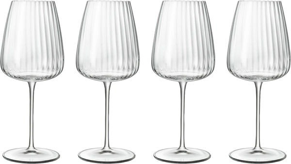 Hvidvinsglas chardonnay Optica 55 cl 4 stk.