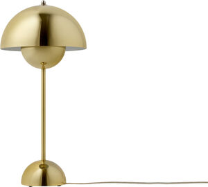 Flowerpot Table Lamp VP3, Brass-Plated