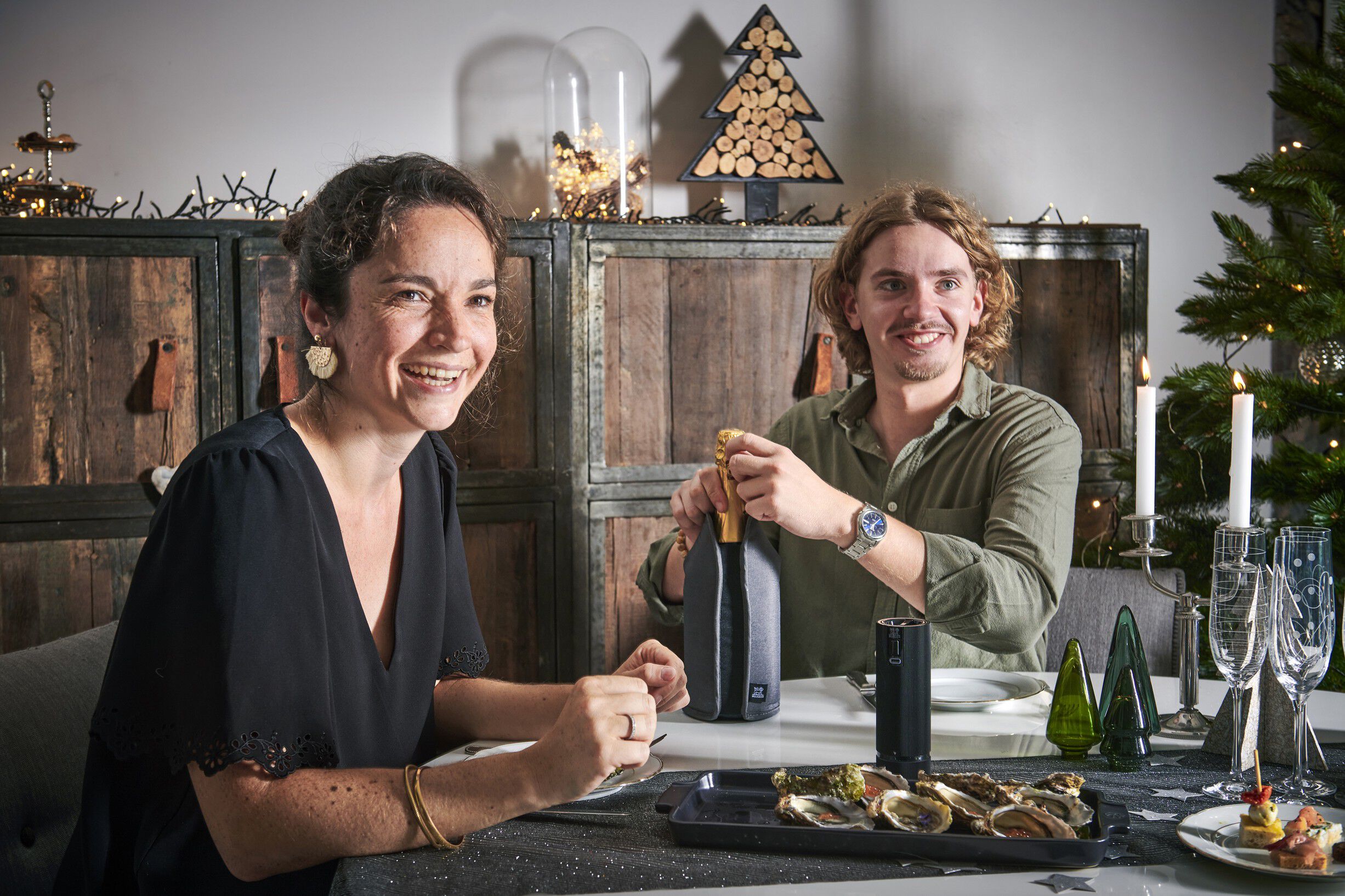 Line Elektrisk Peberkv&aelig;rn Aluminium carbon